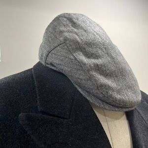 NEW Jos A Bank gray tweed newsboy cap